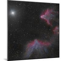 Ic 59 and IC 63 in Cassiopeia-null-Mounted Photographic Print