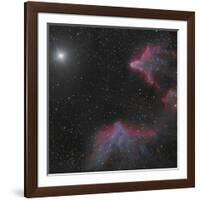 Ic 59 and IC 63 in Cassiopeia-null-Framed Photographic Print