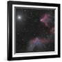 Ic 59 and IC 63 in Cassiopeia-null-Framed Photographic Print
