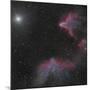 Ic 59 and IC 63 in Cassiopeia-null-Mounted Photographic Print