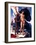 Icarus and Daedalus, C.1869 (Oil on Canvas)-Frederic Leighton-Framed Giclee Print