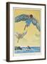 Icarus and Daedalus-null-Framed Art Print