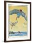 Icarus and Daedalus-null-Framed Art Print