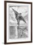 Icarus Starting out on His Flight-W.b. Richmond-Framed Premium Giclee Print