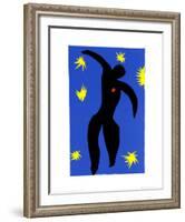 Icarus-Henri Matisse-Framed Art Print