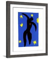 Icarus-Henri Matisse-Framed Art Print