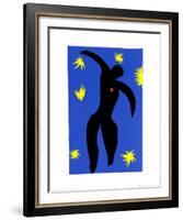 Icarus-Henri Matisse-Framed Art Print