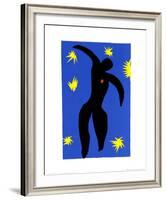 Icarus-Henri Matisse-Framed Art Print