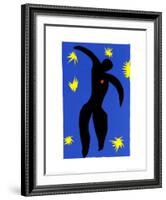 Icarus-Henri Matisse-Framed Art Print