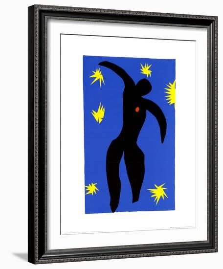 Icarus-Henri Matisse-Framed Art Print