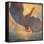 Icarus-Chini Galileo-Framed Stretched Canvas