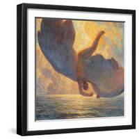 Icarus-Chini Galileo-Framed Giclee Print