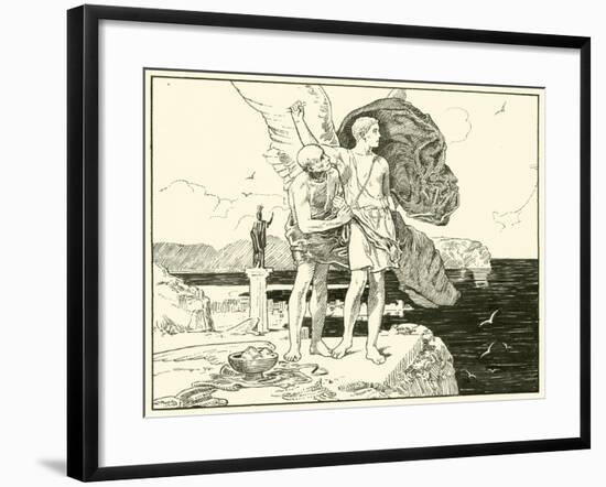 Icarus-null-Framed Giclee Print