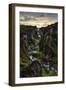 Ice Age Canyon, Game of Thrones, Iceland-Vincent James-Framed Premium Photographic Print