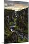 Ice Age Canyon, Game of Thrones, Iceland-Vincent James-Mounted Premium Photographic Print