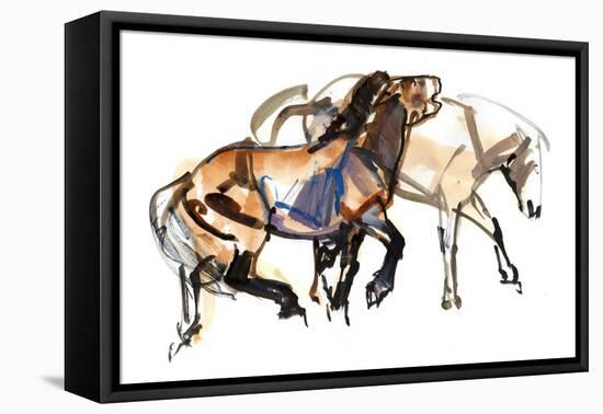 Ice Age (Przewalski), 2012-Mark Adlington-Framed Stretched Canvas