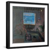 Ice and fire in Winter-Zhang Yong Xu-Framed Giclee Print