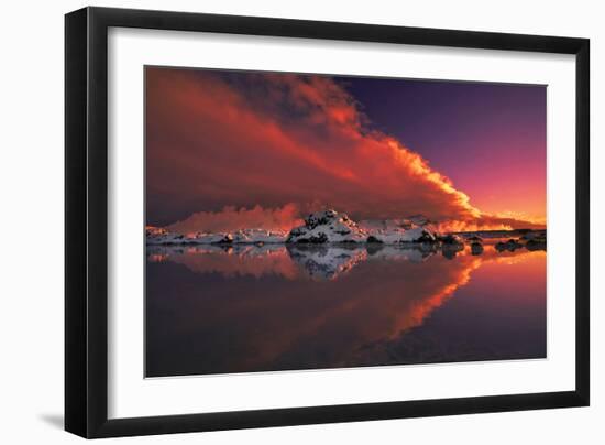 Ice and Fire-Thorsteinn H.-Framed Photographic Print