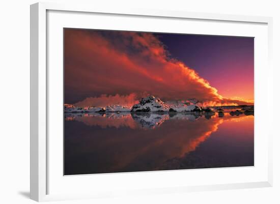 Ice and Fire-Thorsteinn H.-Framed Photographic Print