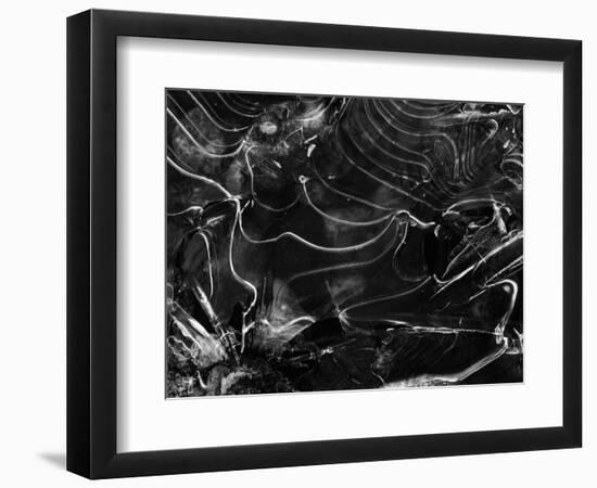 Ice and Rock, Mono Lake, California, c. 1970-Brett Weston-Framed Photographic Print