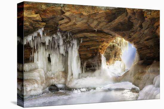 Ice Arch-dendron-Stretched Canvas