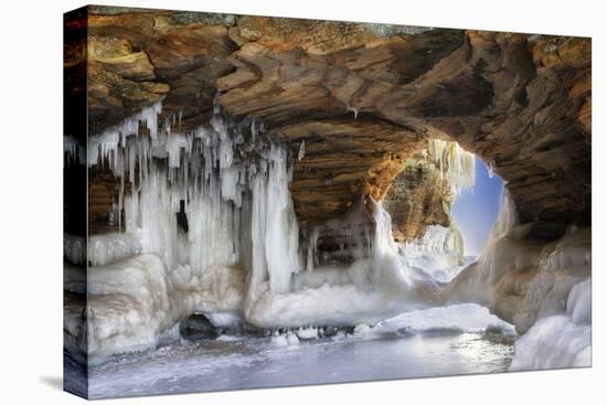 Ice Arch-dendron-Stretched Canvas