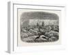 Ice-Barrier of the Antarctic Continent, 1870s-null-Framed Giclee Print