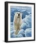 Ice Bear Polar Bear-Jeremy Paul-Framed Premium Giclee Print