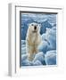 Ice Bear Polar Bear-Jeremy Paul-Framed Giclee Print