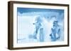 Ice Bears-Aimee Del Valle-Framed Premium Giclee Print