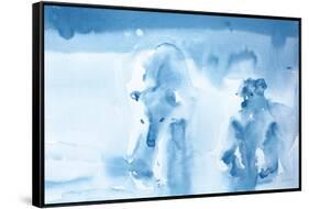 Ice Bears-Aimee Del Valle-Framed Stretched Canvas