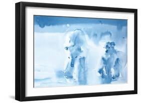 Ice Bears-Aimee Del Valle-Framed Art Print