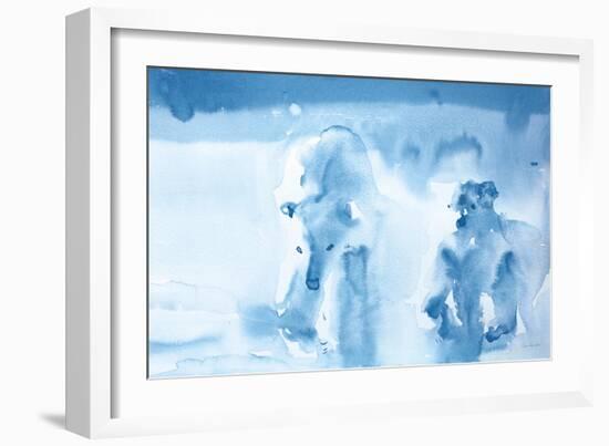 Ice Bears-Aimee Del Valle-Framed Art Print