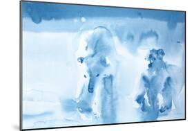 Ice Bears-Aimee Del Valle-Mounted Art Print