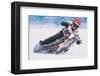 Ice Biker-null-Framed Art Print