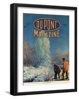 Ice Blasting, Front Cover of the 'Dupont Magazine', February 1919-American School-Framed Giclee Print