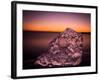 Ice Block in Front of Dramatic Sky-Utterström Photography-Framed Photographic Print