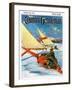 "Ice Boating," Country Gentleman Cover, February 1, 1929-Anton Otto Fischer-Framed Giclee Print