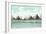 Ice Boating, Lake Winnebago-null-Framed Art Print