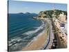 Ice Box Hill (Cerro de la Neveria) and the Olas Altas Beach, Mazatlan, Mexico-Charles Sleicher-Stretched Canvas