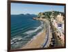 Ice Box Hill (Cerro de la Neveria) and the Olas Altas Beach, Mazatlan, Mexico-Charles Sleicher-Framed Photographic Print