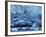 Ice Breaking off Glacier-Mick Roessler-Framed Photographic Print