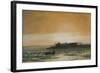 Ice Breaking Up, 1889-Albert Bierstadt-Framed Giclee Print