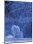 Ice Calves off Tidewater Surprise Glacier, Harriman Fjord, Prince William Sound, Alaska, USA-Hugh Rose-Mounted Photographic Print