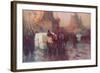 'Ice Carrying in Moscow', c19th century-Paolo Sala-Framed Giclee Print