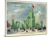 Ice Castle, Montreal - Winter Carnival 1887-null-Mounted Giclee Print