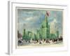 Ice Castle, Montreal - Winter Carnival 1887-null-Framed Giclee Print