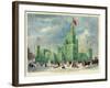 Ice Castle, Montreal - Winter Carnival 1887-null-Framed Giclee Print