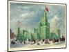 Ice Castle, Montreal - Winter Carnival 1887-null-Mounted Premium Giclee Print