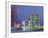 Ice Cathedral, Buildings Built of Ice, Ice and Snow Festival, Harbin, Heilongjiang, China-Walter Bibikow-Framed Photographic Print